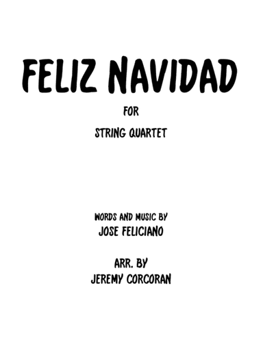 Feliz Navidad (arr. Jeremy Corcoran)