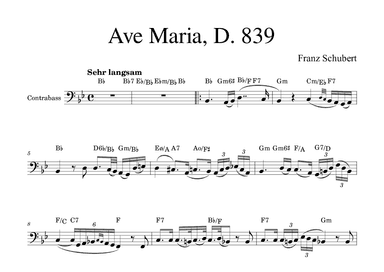 Ave Maria (arr. Golden Skull Editions)