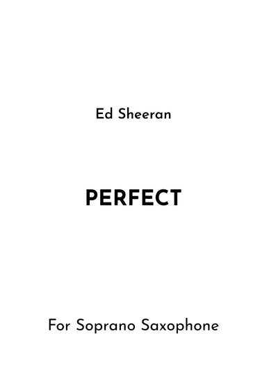 Perfect (arr. Jireh J.)