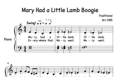 Mary Had a Little Lamb Boogie (arr. CMS)