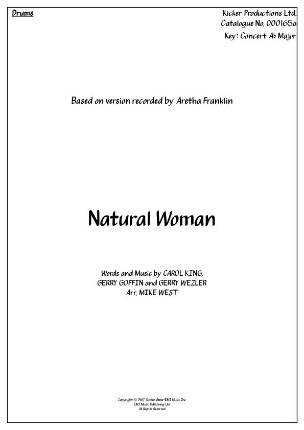 (you Make Me Feel Like) A Natural Woman (arr. Michael Storeton-West)