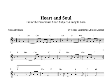 Heart And Soul (arr. André Nusa)