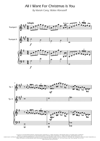 All I Want For Christmas Is You (arr. Ygor Nunes)