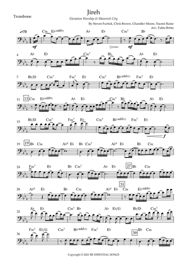 Jireh (arr. Fabio Britto)