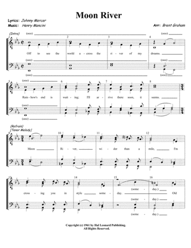 Moon River (arr. Brent Graham)