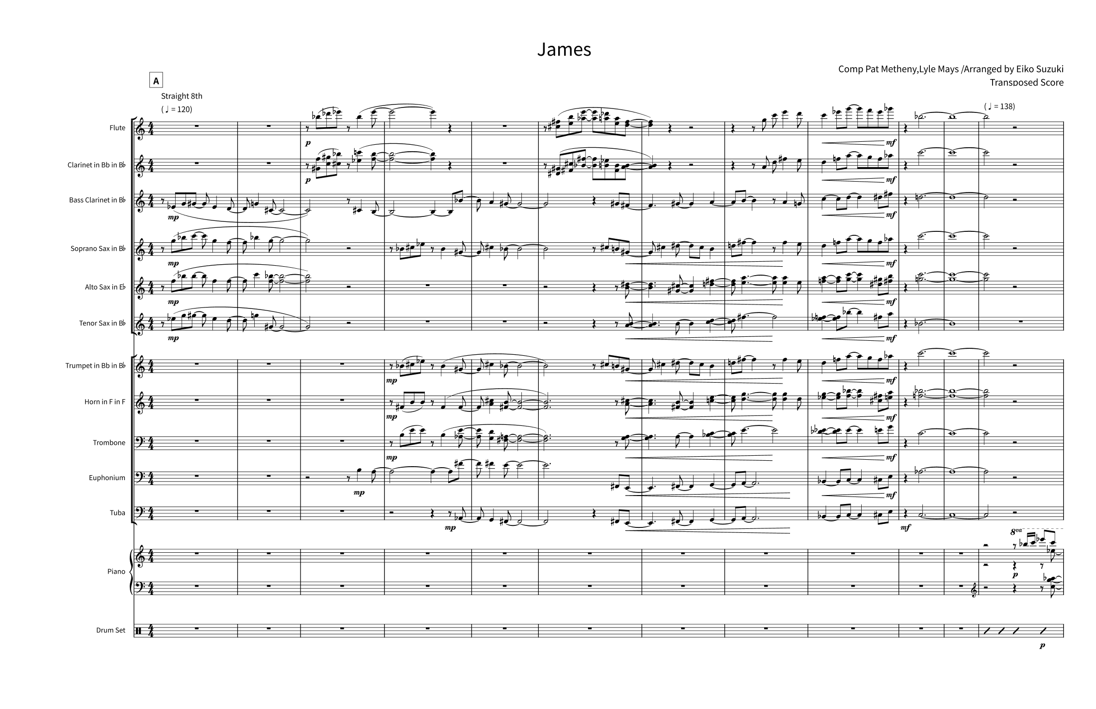 James (arr. Eiko Suzuki)