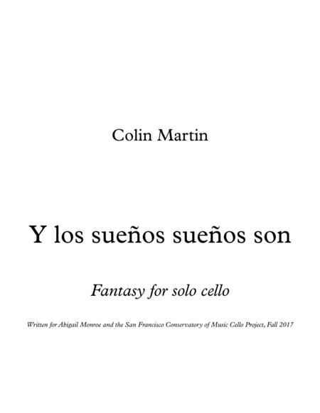 Y los sueños sueños son