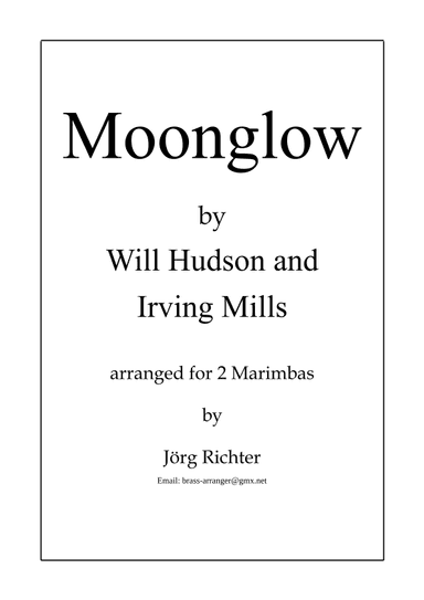 Moonglow (arr. Jörg Richter)