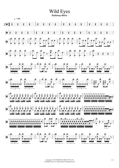 Wild Eyes (arr. Cyril Mayer)