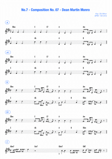 Composition No.07  - Dean Martin Monro