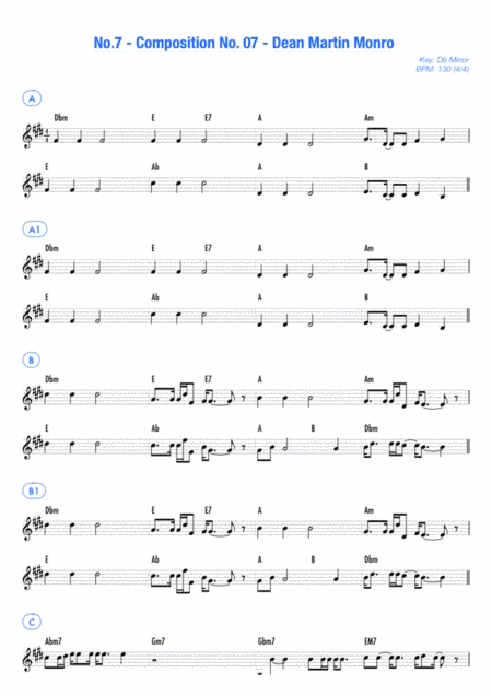 Composition No.07  - Dean Martin Monro