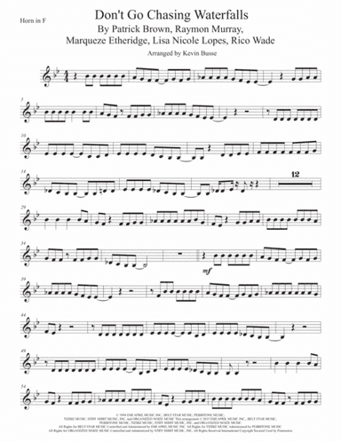 Waterfalls (arr. Kevin Busse)