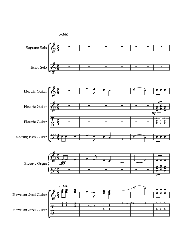 I Still Remember - Score Only