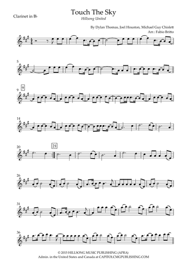 Touch The Sky (arr. Fabio Britto)