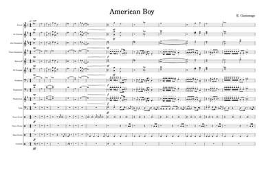 American Boy (arr. Ethan Gammage)