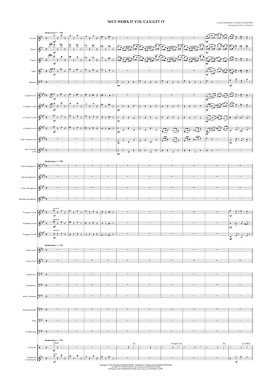 Nice Work If You Can Get It (arr. John Ivor Holland)