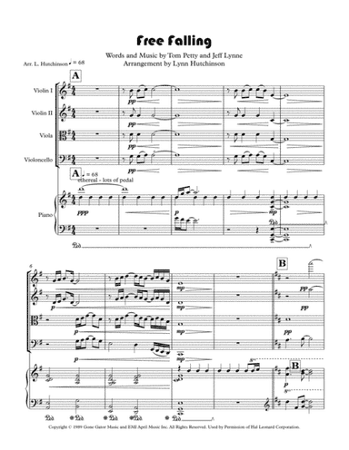 Free Fallin' (arr. Lynn Hutchinson)