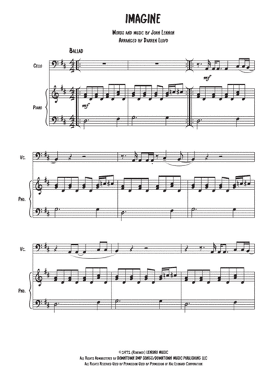 Imagine (arr. Darren Lloyd)