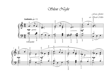 Silent Night (arr. Sarah E Miller)