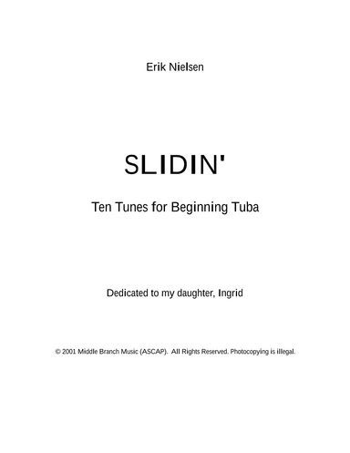 Slidin' for Tuba