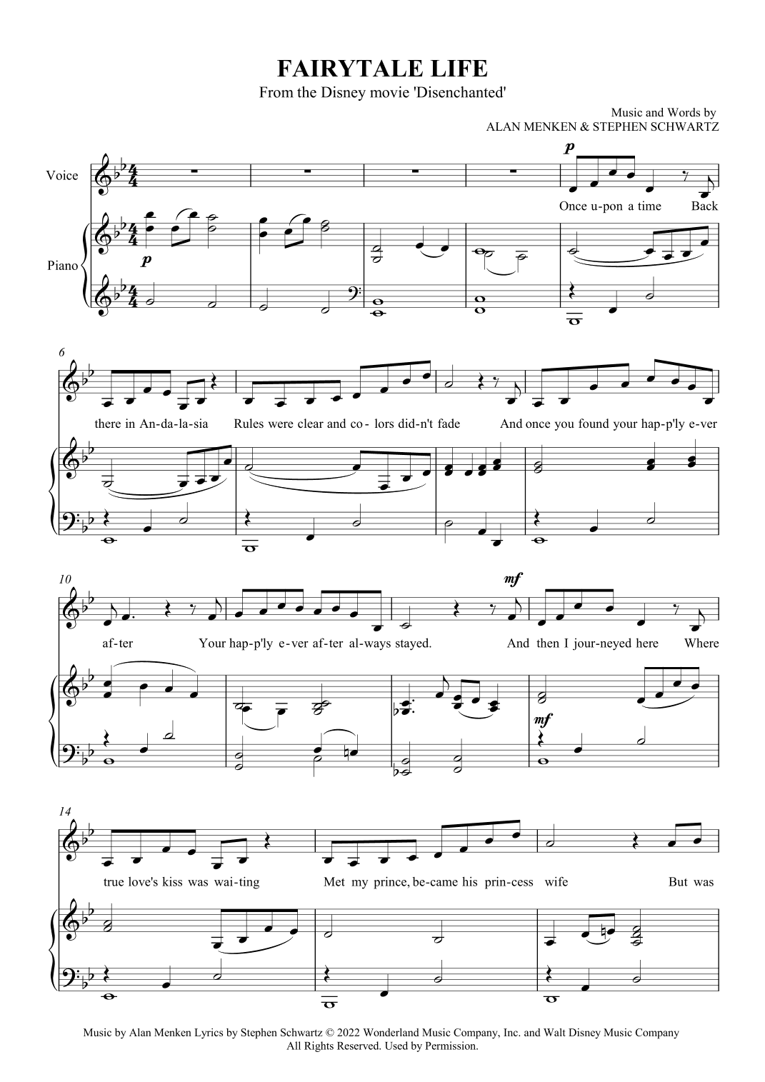 Fairytale Life (the Wish) (arr. SCMusic)