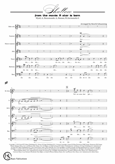 Shallow (arr. Henrik Schaanning)