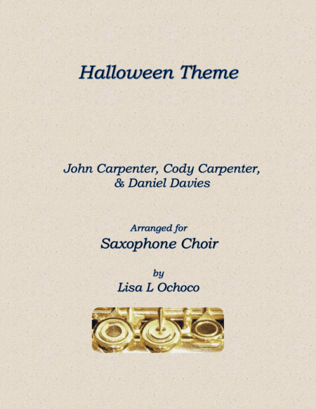 Halloween Theme (arr. Lisa L Ochoco)
