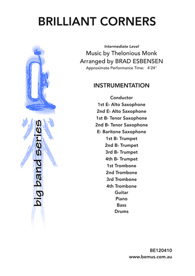 Brilliant Corners (arr. Brad Esbensen)