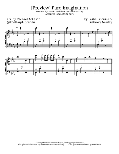 Pure Imagination (arr. Rachael Acheson)