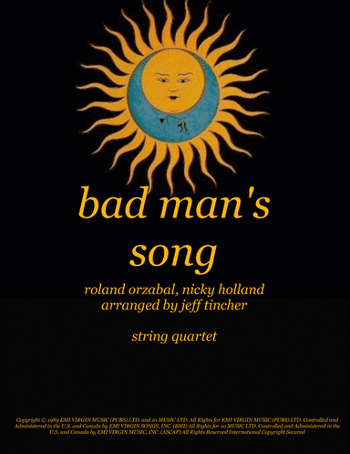 Bad Man's Song (arr. Jeff Tincher)