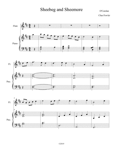 Sheebeg and Sheeemore (arr. Chas Fowler)