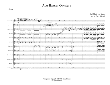Abu Hassan Overture (arr. Gary Bricault)