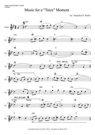 Music for a "Taize" Moment