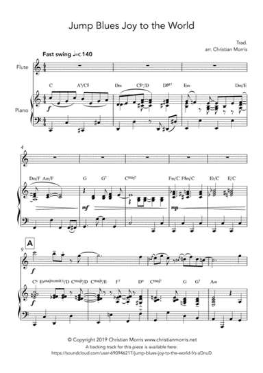 Jump Blues Joy to the World (arr. Hoopla Sheet Music)