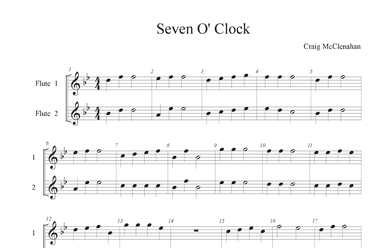 7 O'Clock (duet)