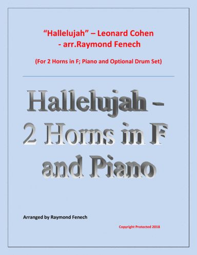 Hallelujah (arr. Raymond Fenech)