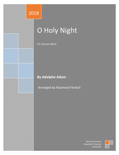 O Holy Night - For Concert Band - Intermediate Level (arr. Raymond Fenech)