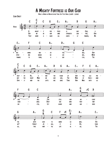 A Mighty Fortress is Our God (arr. Ronnie Leyland)