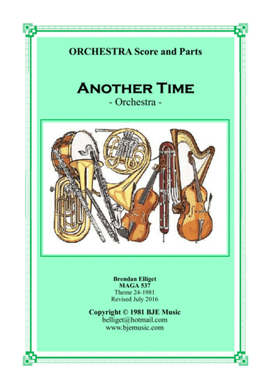 Another Time - Orchestra - Score and Parts PDF