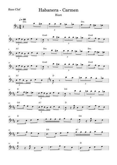 Habanera - Carmen (arr. Fabio Eduardo de Oliveira)