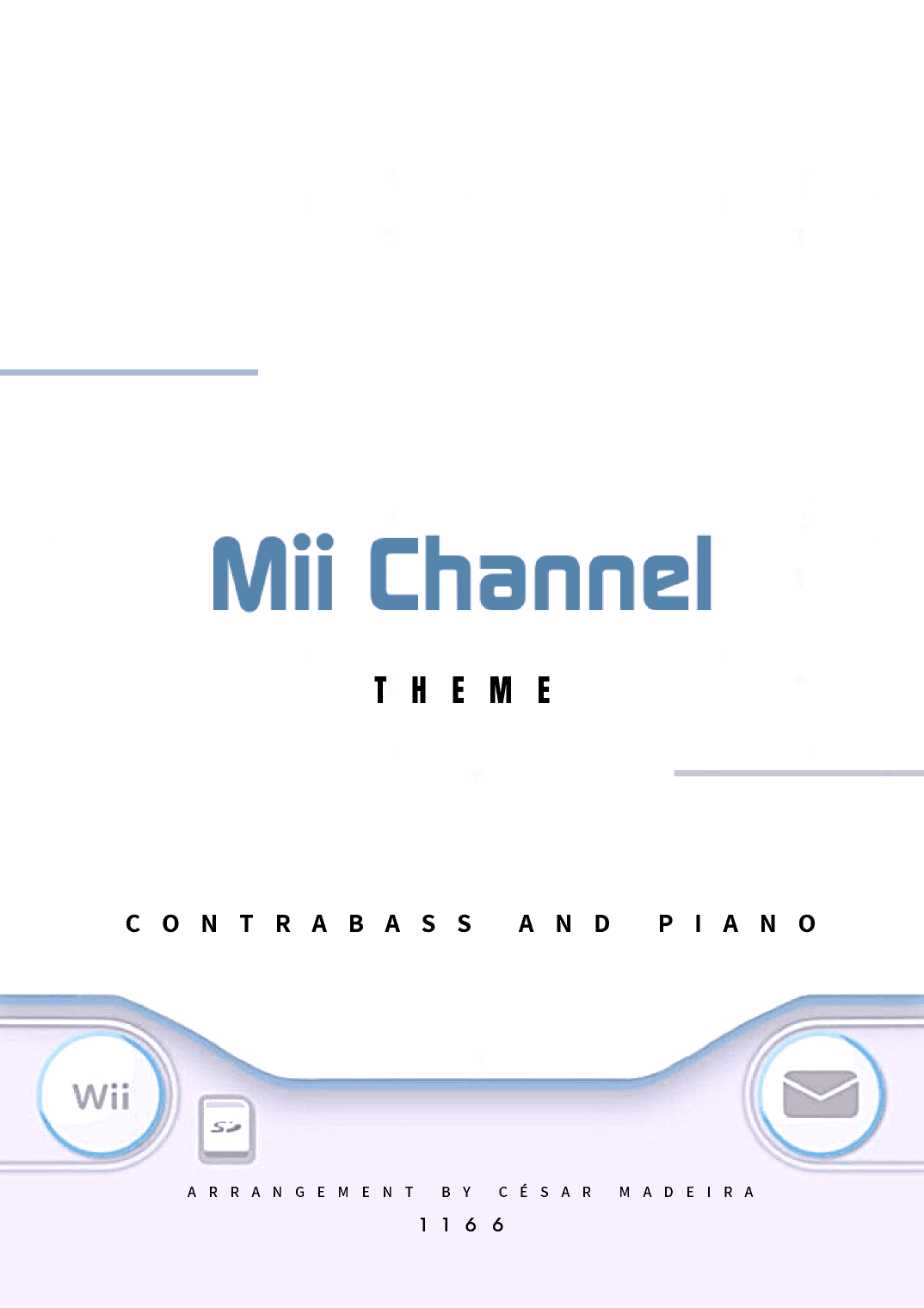 Mii Channel Theme (arr. César Madeira)