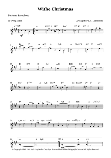 White Christmas (arr. P.H. Damasceno)
