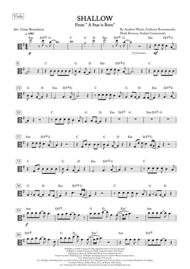 Shallow (arr. ACT Bortolucci)