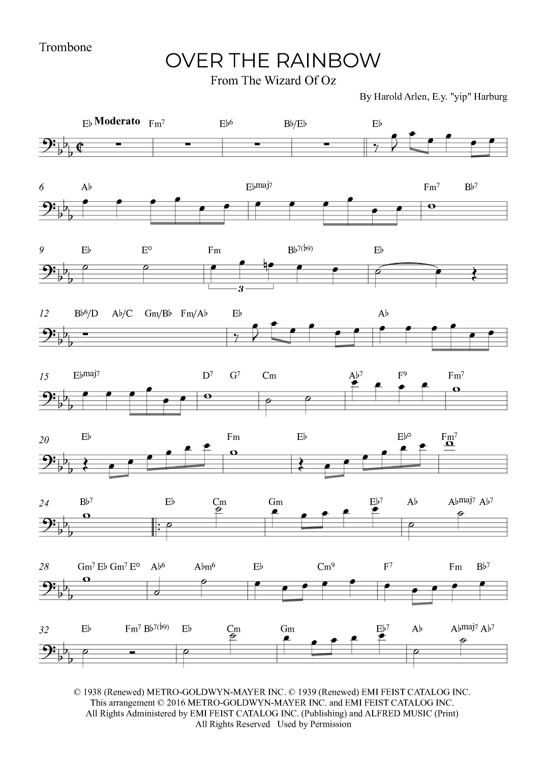 Over The Rainbow (arr. Alex Nunes Rodrigues)