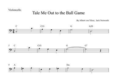Take Me Out To The Ball Game (arr. Alex Nunes Rodrigues)