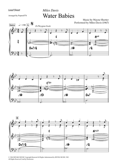 Water Babies (arr. Popnroll-1976)