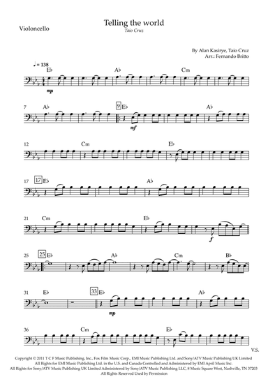 Telling The World (arr. Fernando Britto)