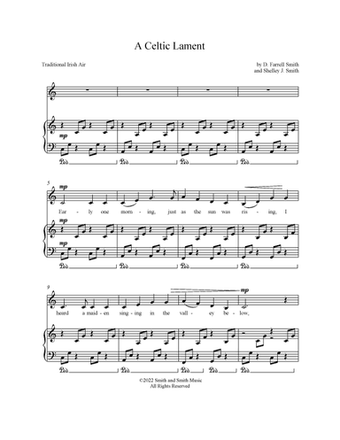 A Celtic Lament (Medium Low) (arr. D. Farrell Smith and Shelley J. Smith)