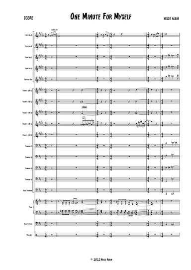 One Minute For Myself