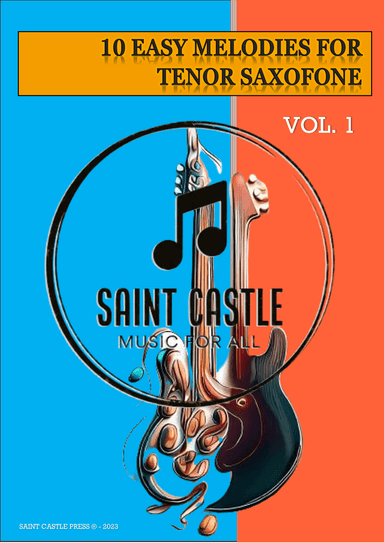 10 Easy Melodies for TENOR SAXOPHONE (arr. Rafael dos Santos Castro)